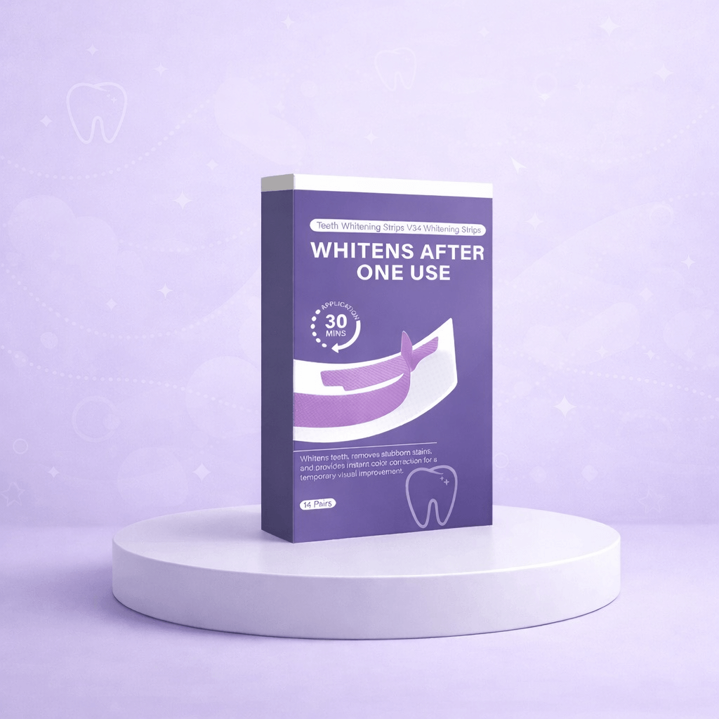 V34 Whitening Strips (14 Pairs)